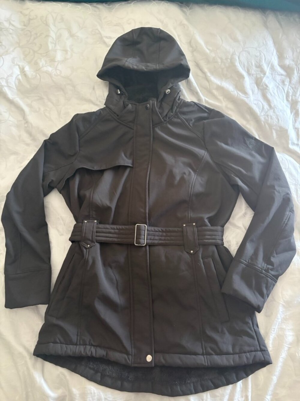 Gerry Black Women's L Raincoat with soft interior